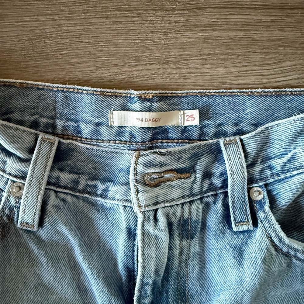 Levi's Light Blue Straight Leg Jeans